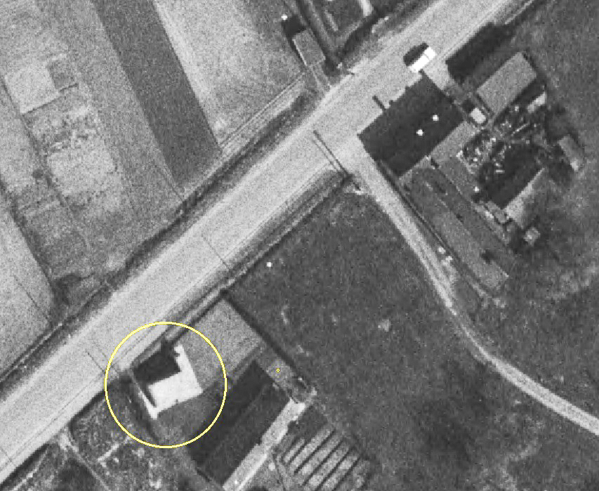 Ligne Maginot - BEF 62 - L'ENTREPOT Sud - (Blockhaus pour arme infanterie) -  - IGN - Géoportail 1965