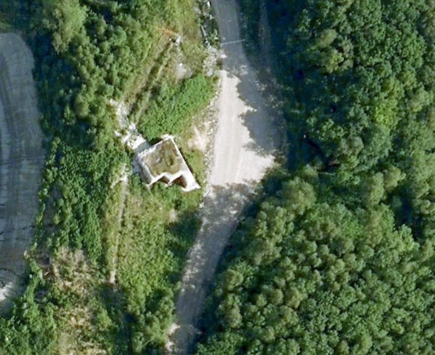 Ligne Maginot - Blockhaus BEF de BOIS de FLINES - Avant destruction