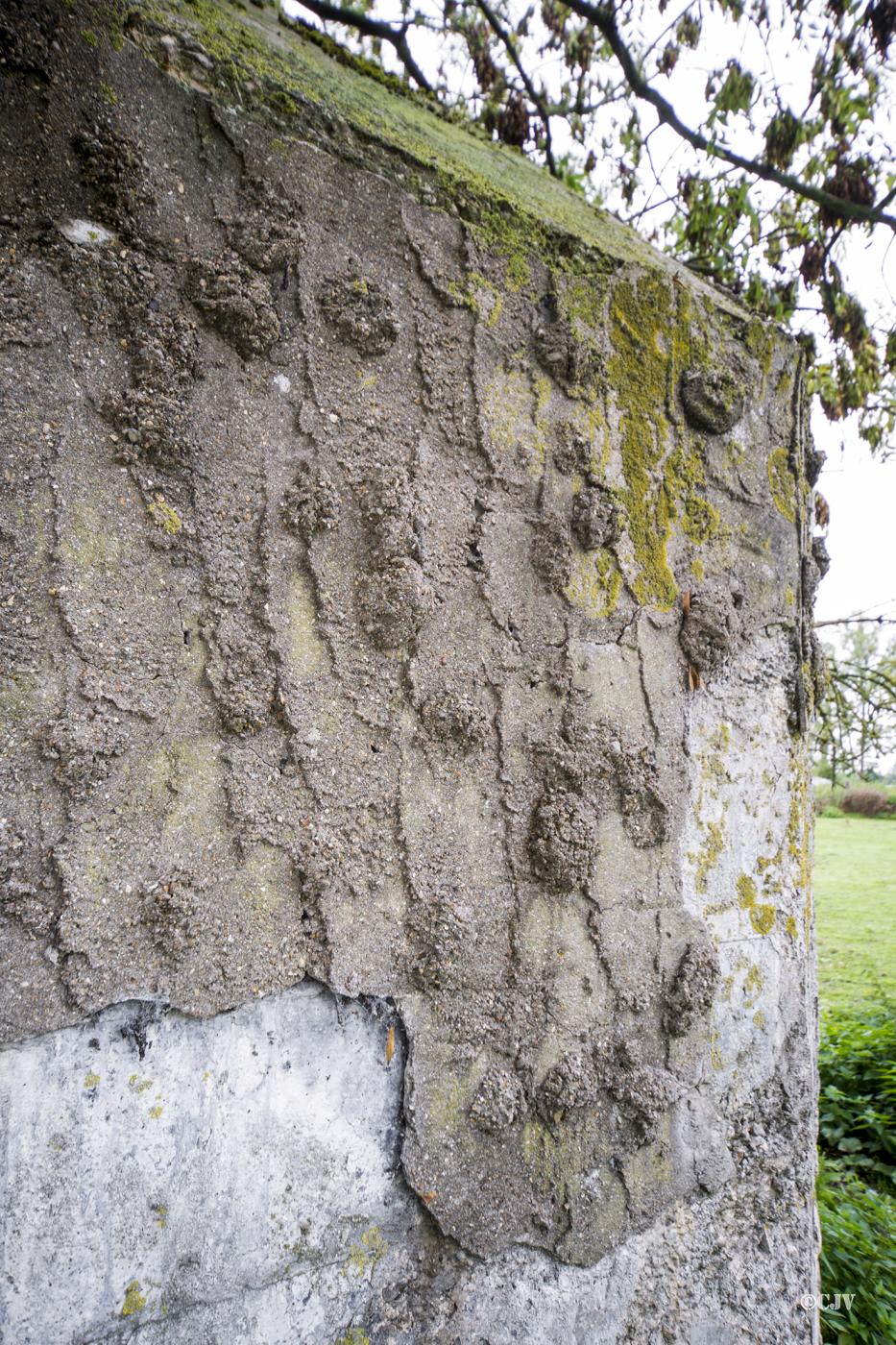 Ligne Maginot - BEF 672 - CENSE DE CHOQUES NORD OUEST - (Blockhaus pour arme infanterie) - Camouflage spécial