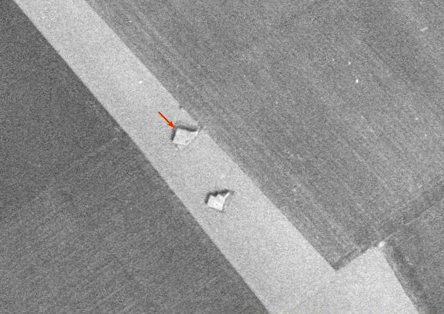 Ligne Maginot - BEF 667 - QUENPOINNE NORD - (Casemate d'artillerie) -  - IGN - Géoportail 1967