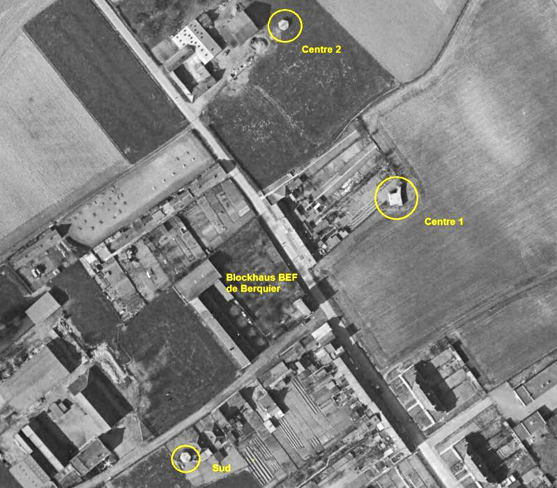Ligne Maginot - BEF 276 - Le BERQUIER Centre 1 (Blockhaus pour canon) - 