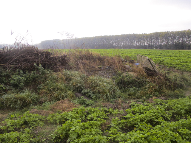 Ligne Maginot - BEF 330 - COUTURE du SOLEIL (Blockhaus de type indéterminé) - Blockhaus Couture du Soleil vu de la rue d'Ouvignies. - Smardz Félix