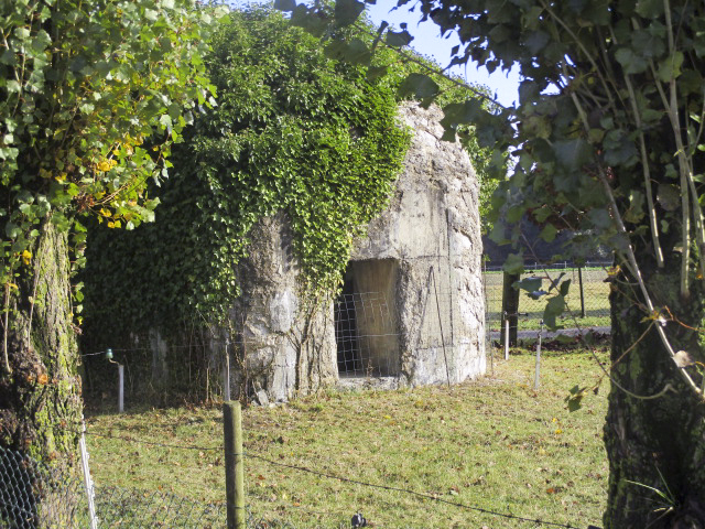 Ligne Maginot - BEF 395 - FERME DE L'HERBAUT NORD OUEST - (Blockhaus pour arme infanterie) - Vu de la D93