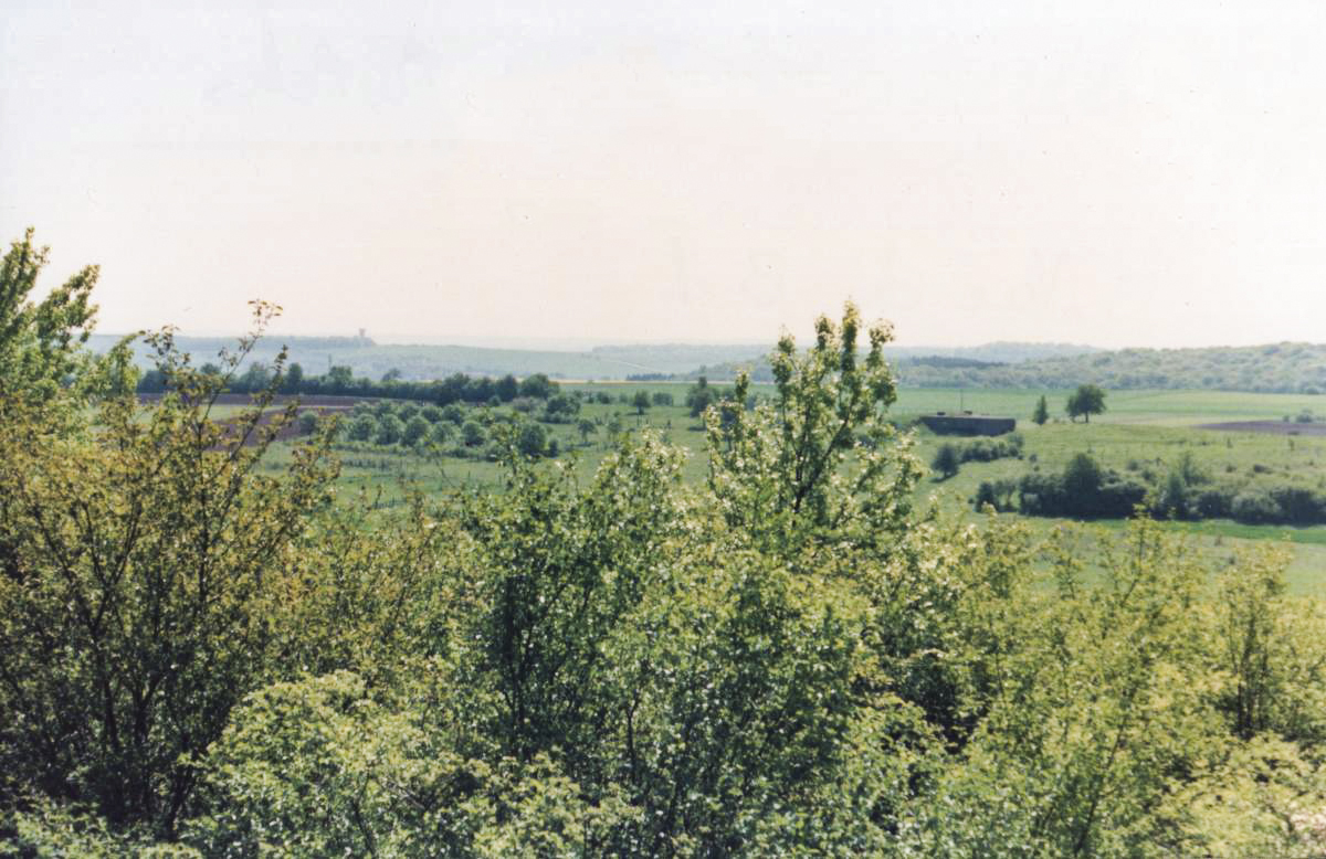 Ligne Maginot - MONT DES WELCHES - A21 - (Ouvrage d'artillerie) - Vue de bloc 1 vers la casemate de Menskirch
