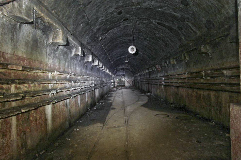 Ligne Maginot - MONT DES WELCHES - A21 - (Ouvrage d'artillerie) - La gare est située au bas du plan incliné