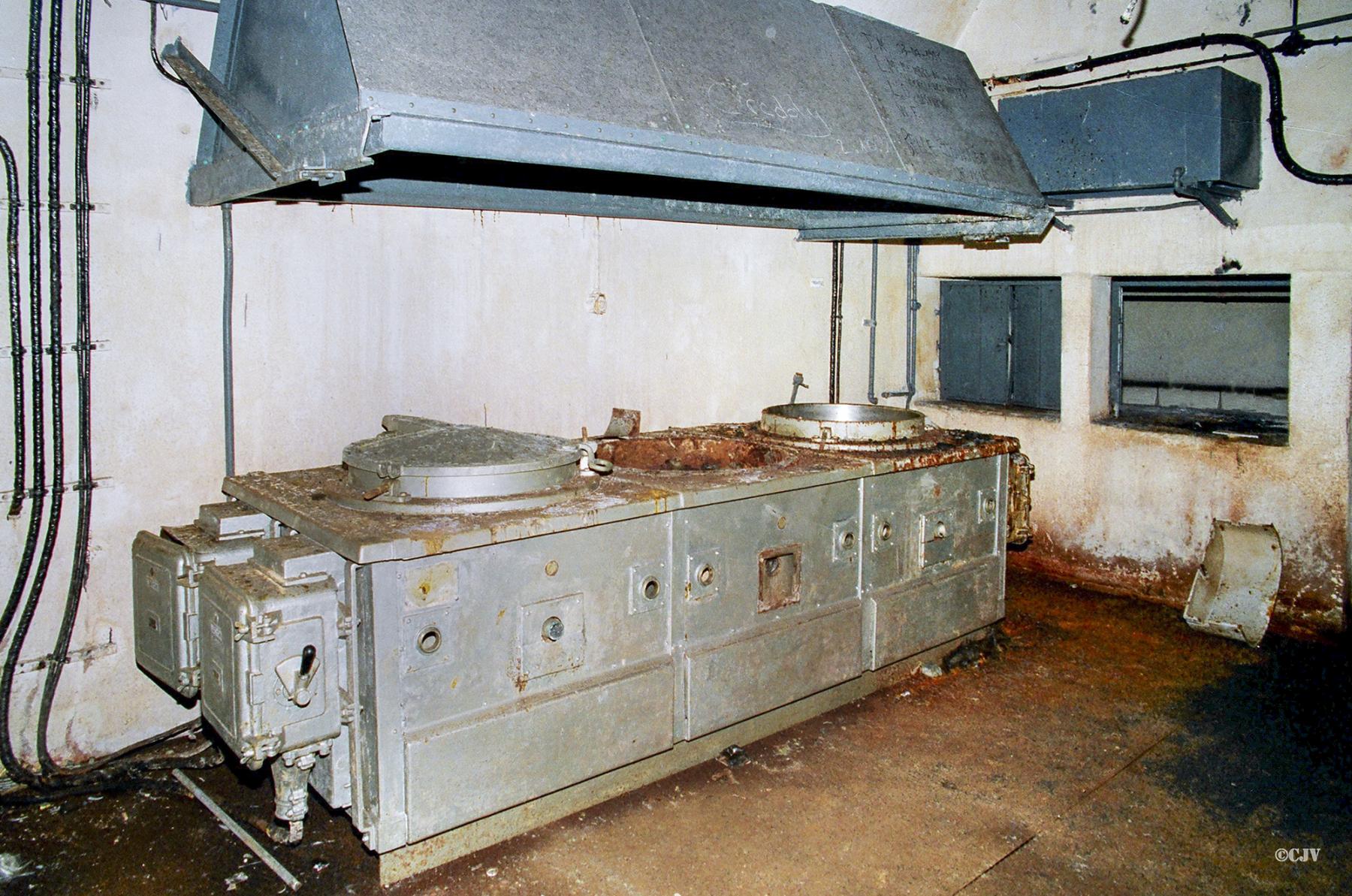 Ligne Maginot - MONT DES WELCHES - A21 - (Ouvrage d'artillerie) - La cuisine