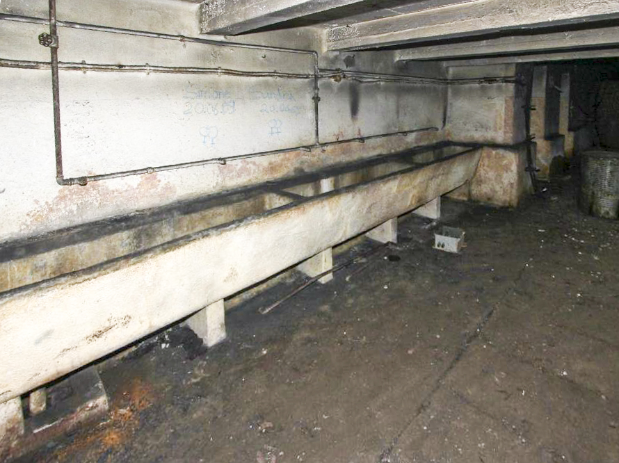 Ligne Maginot - MONT DES WELCHES - A21 - (Ouvrage d'artillerie) - Lavabos destinés au lavage des ustensiles de cuisine et à la vaisselle