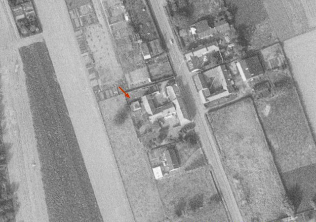 Ligne Maginot - BEF 407 - BACHY SUD OUEST - (Blockhaus pour canon) -  - IGN - Géoportail 1978