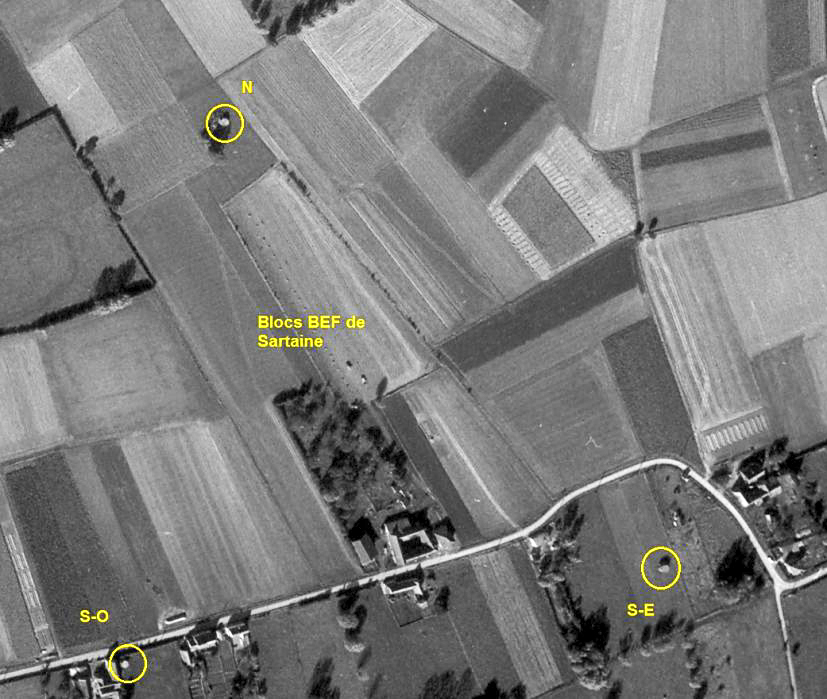 Ligne Maginot - BEF 454 - SARTAINE SUD EST - (Blockhaus pour arme infanterie) - 