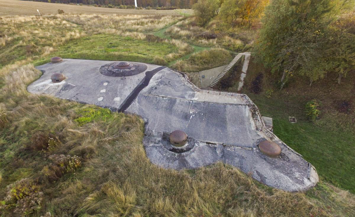 Ligne Maginot - EINSELING - A36 - (Ouvrage d'infanterie) - Vue d'ensemble