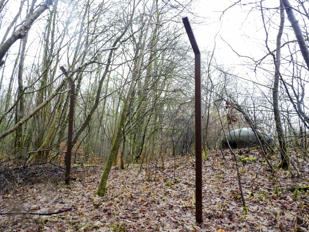 Ligne Maginot - KERFENT - A34 - (Ouvrage d'infanterie) - Bloc 2
Restes de la clôture de temps de paix