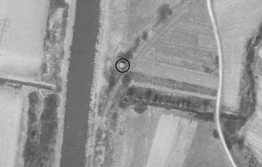 Ligne Maginot - CANAL DE HUNINGUE - (Blockhaus pour arme infanterie) -  - IGN - Géoportail 1958