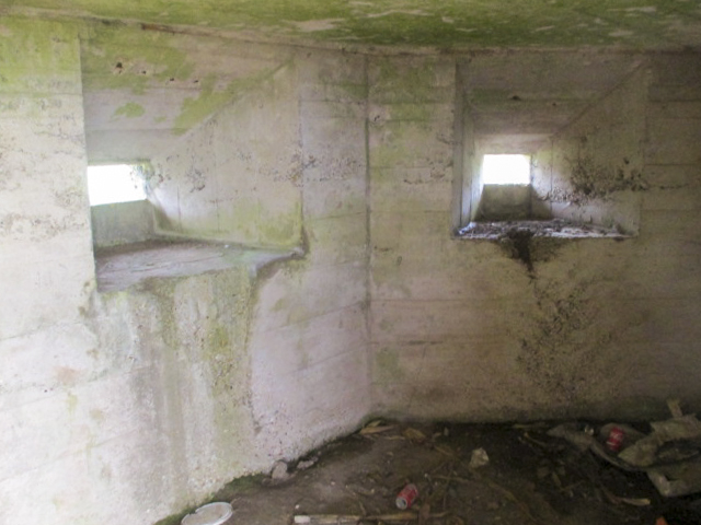 Ligne Maginot - BEF 677 - CENSE DE WABENPRE - (Blockhaus pour arme infanterie) - Intérieur du blockhaus.