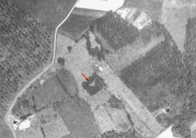 Ligne Maginot - BEF 714 - BRIGODE - (Blockhaus pour canon) -  - IGN - Géoportail 1951