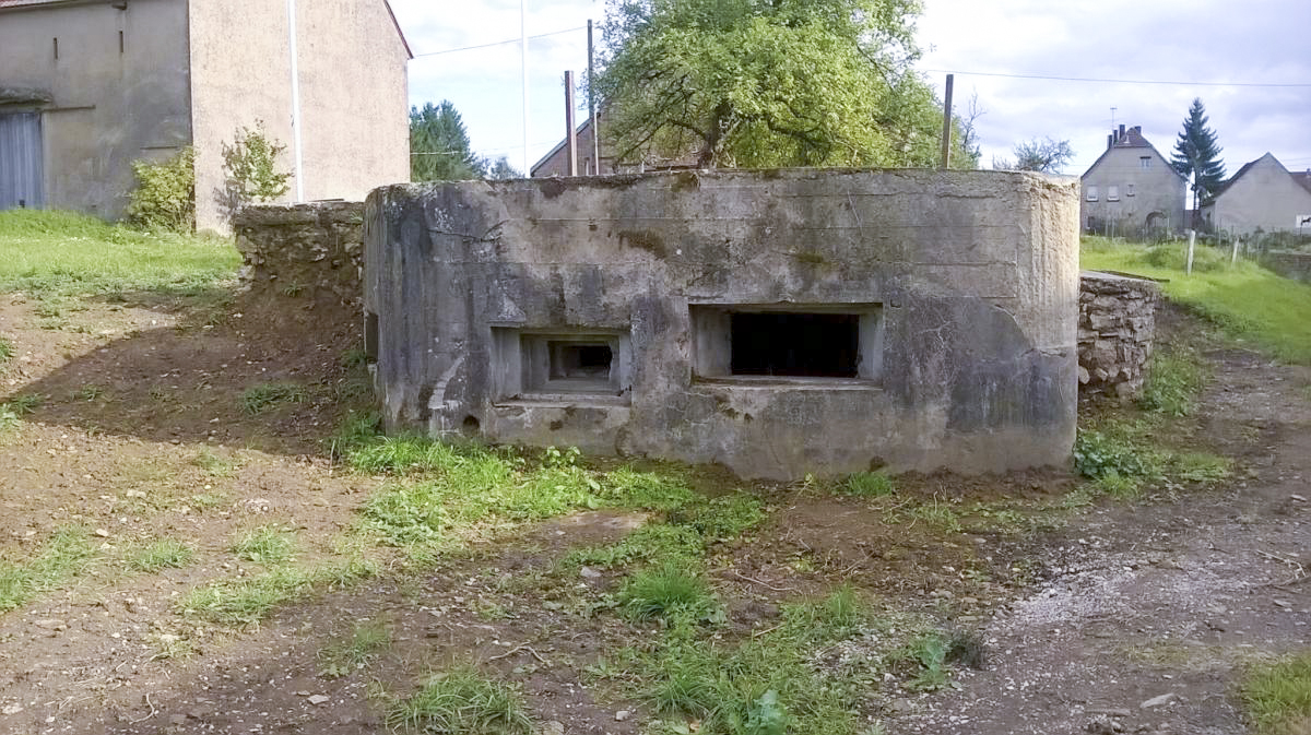 Ligne Maginot - BETTVILLER 1 (AVANT POSTE) - (Blockhaus pour canon) - 