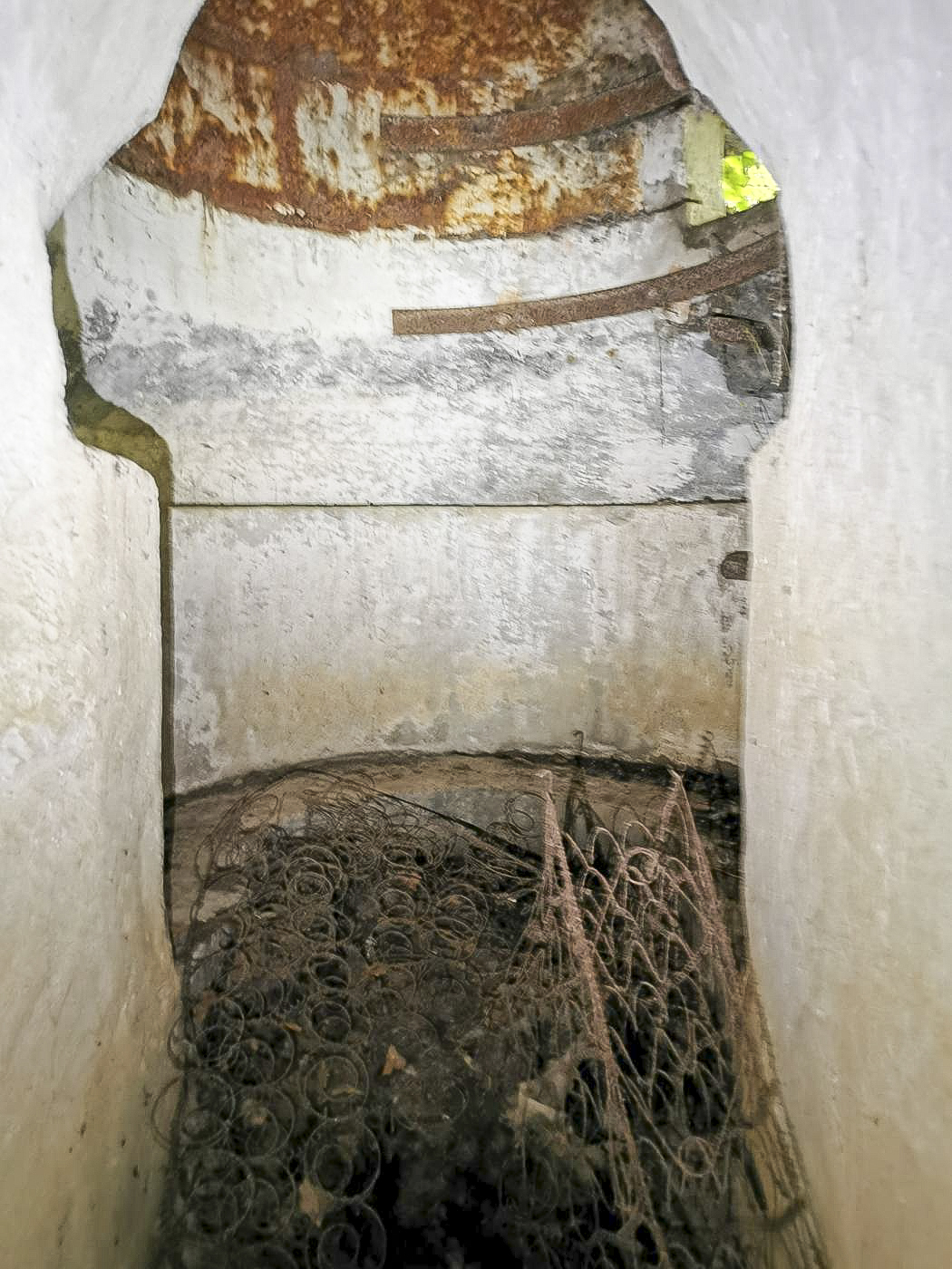 Ligne Maginot - KEMBS NORD 3 - (Blockhaus pour arme infanterie) - La coupole vue de l'extérieur.
