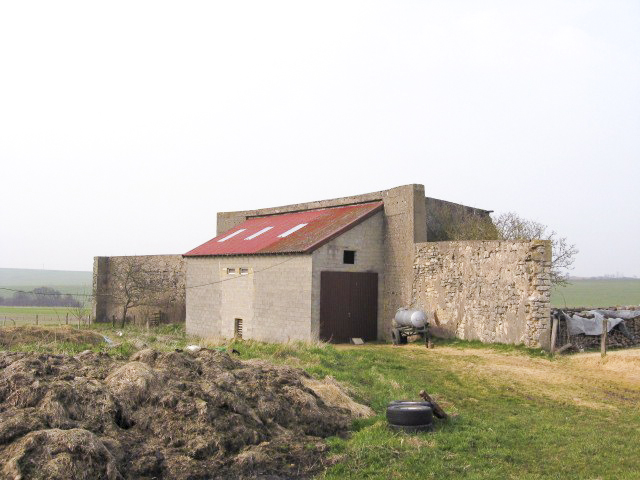 Ligne Maginot - BINING - (Stand de tir) - Le bâtiment cible