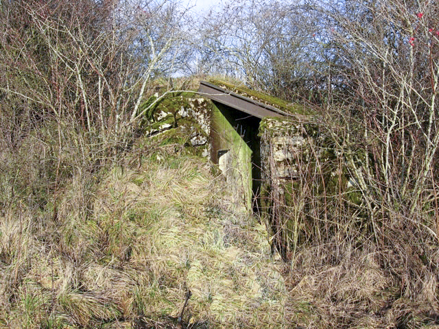 Ligne Maginot - BOMBACHERHOF 4 - (Blockhaus pour arme infanterie) - L'entrée de l'abri - Christian LENHARD