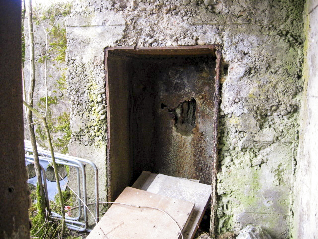 Ligne Maginot - BREITWIESE 1 - (Blockhaus pour arme infanterie) - Niche extérieur - Christian LENHARD