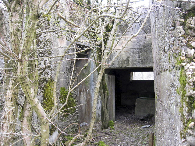 Ligne Maginot - BREITWIESE 2 - (Blockhaus pour canon) - Les entrées