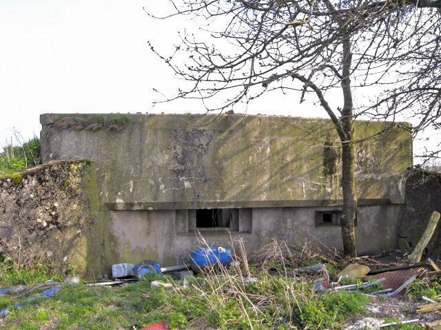 Ligne Maginot - BREITWIESE 3 - (Blockhaus pour arme infanterie) - Façade de tir