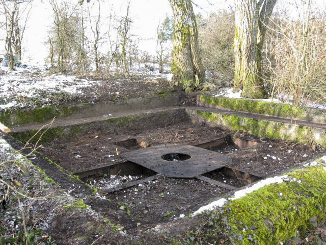Ligne Maginot - DORFWIESE 3 - (Cuve pour canon) - Vue générale - Christian LENHARD