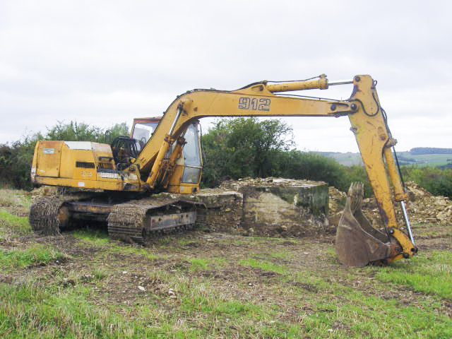 Ligne Maginot - GARTEN 1 - (Blockhaus pour arme infanterie) - La destruction du blockhaus en l'an 2011 - Christian LENHARD