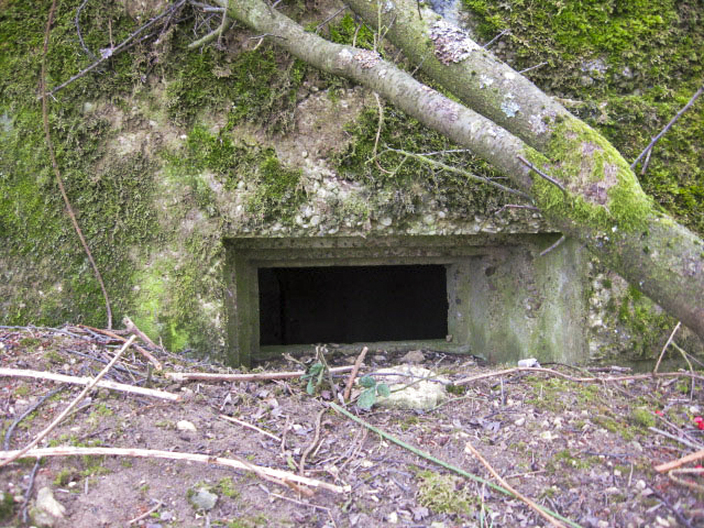 Ligne Maginot - GARTEN 6 - (Blockhaus pour arme infanterie) - Créneau mitrailleuse - Christian LENHARD