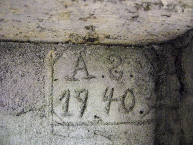 Ligne Maginot - GARTEN 6 - (Blockhaus pour arme infanterie) - L'année de construction de l'abri
Le blockhaus a été construit en 1939 et l'abri rajouté en 1940