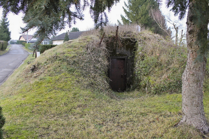Ligne Maginot - GROS REDERCHING OUEST (AVANT POSTE) - (Blockhaus pour arme infanterie) - La facade arriere