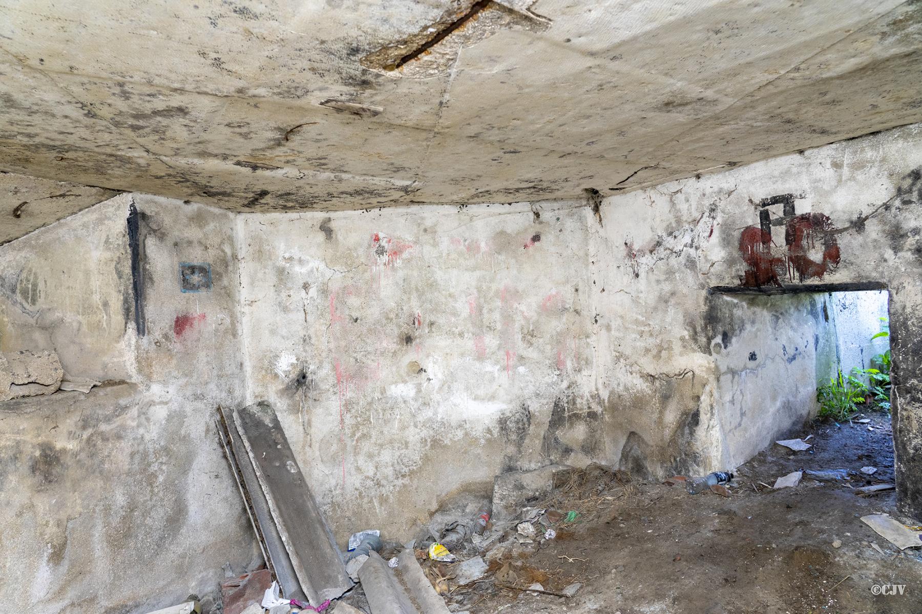 Ligne Maginot - BEF 267 - BERQUIER NORD - (Blockhaus pour arme infanterie) - L'entrée