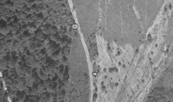 Ligne Maginot - Les blockhaus Port du Rhin Sud 14 et 14 bis en 1947 - Les blockhaus Port du Rhin Sud 14 et 14 bis en 1947