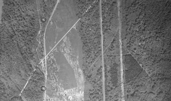 Ligne Maginot - Les blockhaus Port du Rhin Sud 22 et 24 - Les blockhaus Port du Rhin Sud 22 et 24 en 1947