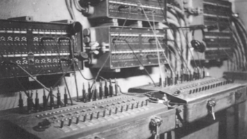 Ligne Maginot - METRICH - A17 - (Ouvrage d'artillerie) - Central téléphonique dans les années 40