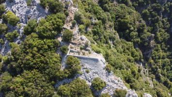 Ligne Maginot - SIRICOCCA SUD - (Observatoire d'artillerie) - Parapet ouest