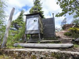 Ligne Maginot - KAPPELSTEIN - (Observatoire d'infanterie) - La tour et le mur allemand reconstitués en modèle réduit