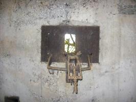 Ligne Maginot - KALKOFEN 4 - (Blockhaus pour arme infanterie) - Trémie mitrailleuse Hotchkiss