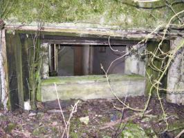 Ligne Maginot - KALKOFEN 6 - (Blockhaus pour canon) - Créneau pour canon