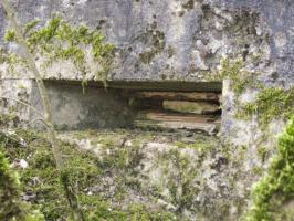 Ligne Maginot - KALKOFEN 11 - (Blockhaus pour canon) - Créneau d'observation