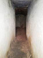 Ligne Maginot - CHAMOUILLETTE - (Central téléphonique isolé) - L'entrée principale, galerie en escalier, débouchant dans un abri.