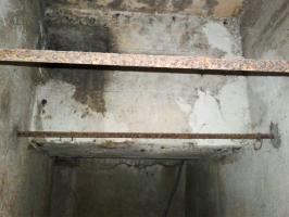 Ligne Maginot - CHAMOUILLETTE - (Central téléphonique isolé) - Détail du plafond de la galerie de liaison.