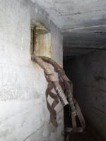 Ligne Maginot - CHAMOUILLETTE - (Central téléphonique isolé) - Autre vue sur la niche d'arrivée des câbles