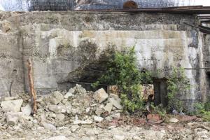 Ligne Maginot - MERRENBAND 2 - (Blockhaus pour canon) - Créneau canon