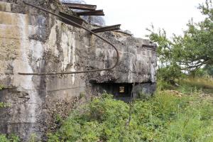 Ligne Maginot - MERRENBAND 2 - (Blockhaus pour canon) - Créneau FM