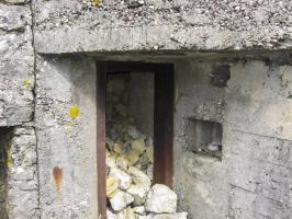 Ligne Maginot - MERRENRIED 1 - (Blockhaus pour canon) - L'entrée des hommes