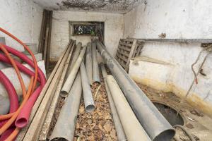 Ligne Maginot - B287 - GRIMONPONT SUD - (Blockhaus pour canon) - L'intérieur