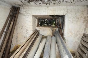 Ligne Maginot - B287 - GRIMONPONT SUD - (Blockhaus pour canon) - Le créneau
