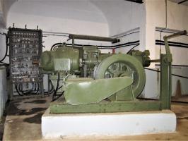 Ligne Maginot - FOUR A CHAUX - FAC - (Ouvrage d'artillerie) - Plan incliné
Treuil du monte-wagonnet