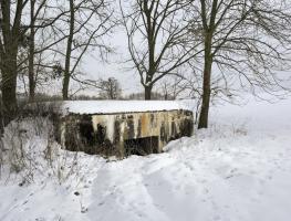 Ligne Maginot - CB110 - FELSEN - (Blockhaus pour canon) - Vue générale