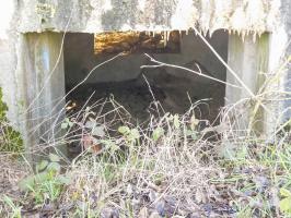 Ligne Maginot - CB110 - FELSEN - (Blockhaus pour canon) - L'entrée pour la pièce antichar